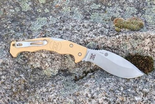 Midgards-Messer EDC Kukri schwarz/ocker (ocker)