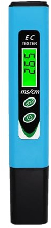 POAHNCU Testeur de pH de l'eau, Testeur de conductivité hydroponique numérique à LED EC-963, Moniteur de qualité de l'eau for Piscine et Aquarium pour Eau Potable, Aquariums, etc.