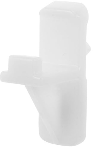 FRCOLOR Clips de Plástico para Estantes de Frigorífico y Congelador Soportes Resistentes Accesorios para Estantes Hebillas Cuadradas de Repuesto para Puertas de Congelador