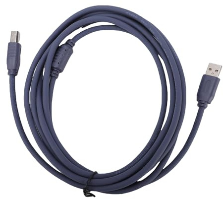 MENDUNER Cable de Impresora USB A A B de Alta Velocidad Material ABS Velocidad de Transferencia de 480 Mbps - Cable de Conexión de Impresora de 3 Metros Conectividad Conveniente para Computadoras