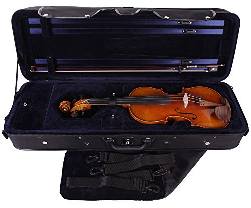 PACATO Livorno Violinetui 4/4 schwarz/blau
