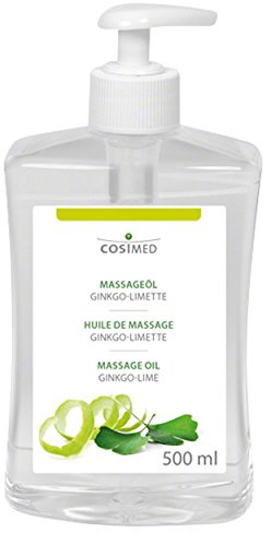 Massageöl Ginkgo-Limette mit Druckspender, 500 ml