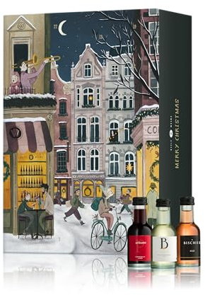 GEILE WEINE Wein Adventskalender (24 x 0,1) Rotwein, Weißwein und Rosé zum Probieren in der Adventszeit