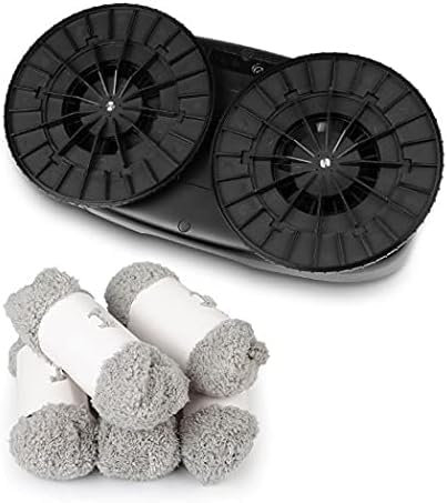 HUTT 10 Stück, 5 Paar Lappen DDC55 C6 Fensterputzroboter, Saugroboter Elektrisch Roboter Fensterreiniger 3800Pa Roboter Staubsauger Bodenreinigung