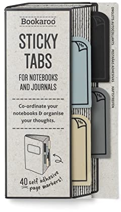 IF Bookaroo Onglets adhésifs Blanc