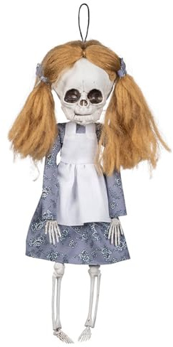 Boland 73075 – Hängande skräck docka, dekoration, 44 cm, festdekoration för temafest och halloween, hängande dekoration