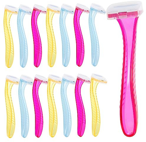 MERRYHAPY 15 Stück Körper Haar Trimmer Für Frauen Mädchen Achsel Haar Trimmer Manuelle Körperrasierer Mit Präzisen Schneidkanten Geeignet Für Beine, Unterarme, Achseln Und Reisen