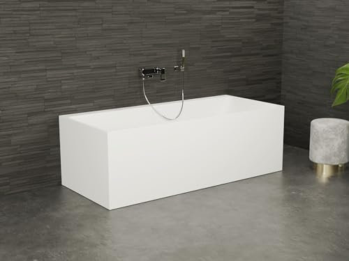 SPALINA Cobalt - Vasca freestanding a Parete L 170 x l 75 cm