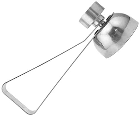 Egg Topper Egg Opener Stainless Steel Egg Topper 3.5cm Removal Tool Egg Cracker Tool Silver