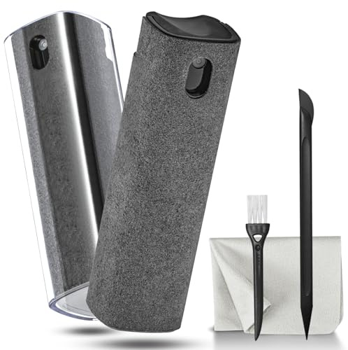 Lot de 2 sprays nettoyants d'écran pour téléphone portable, tablette, PC, ordinateur, LCD, lunettes, iPhone, iPad, Mac Pro