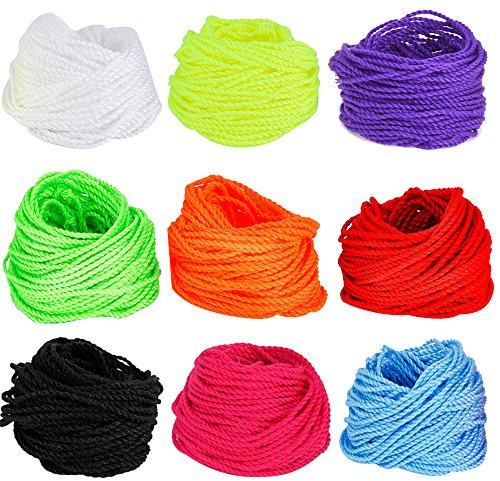 Yoyo - Fili di ricambio per corde di ricambio, 90 pezzi, multicolore