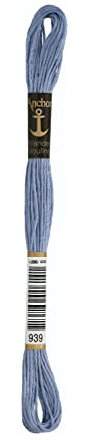 Anchor Sticktwist, 4635000-00939, Farbe:939, Stickgarne
