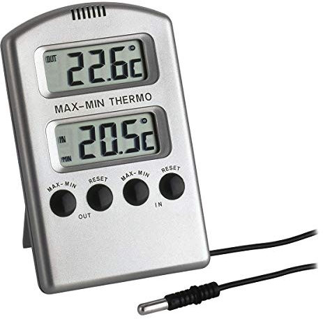 TFA Dostmann 30.1020 Thermomètre électronique avec Maximum-Minimum