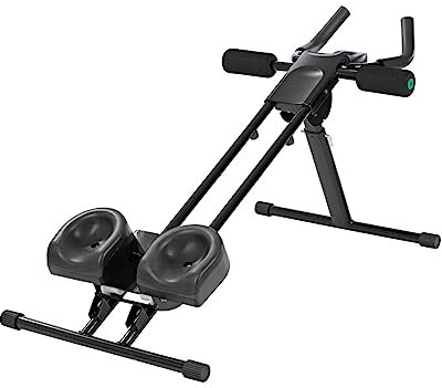VITALmaxx Ftmaxx 5 Trainingsgerät inkl. Trainingscomputer | Fitnessgerät für Anfänger und Fortgeschrittene, trainiert nahezu den gesamten Körper | 5 Schwierigkeitsstufen, platzsparend klappbar