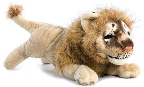 Wagner Plüschtier Löwe Baby - liegend - braun - 62 cm