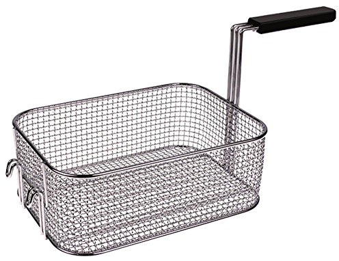 Panier à friteuse avec poignée raccourcie - Largeur : 200 mm - Hauteur : 1 - 100 mm - Longueur : 280 mm