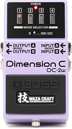 BOSS Dc-2W Waza Craft Dimension C Guitar Pedal, Dimension Experience with Complete Sonic Authenticity