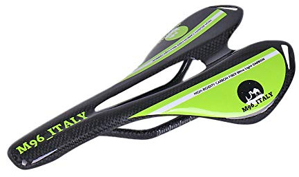 Ultraleichter Carbon Sattel für Rennrad und MTB – Ergonomisch und Bequem 100g+/- Grün