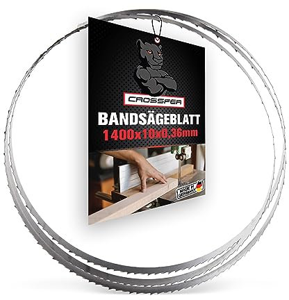 Bandsägeblatt 1400x10x0,36 6 ZpZ Sägeband für Holzbearbeitung - Qualität Made in Germany