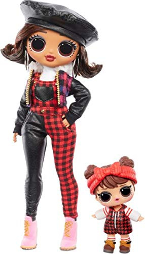 L.O.L. Surprise! OMG Winter Chill Camp Cutie Modepuppe und Babe in The Woods Puppe mit 25 Überraschungen