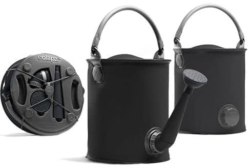 Colapz 7L Premium Collapsible Outdoor Watering Can - Convertible to 9L Collapsible Bucket - Top Up Water Tanks with Ease - BPA Free - Portable Caravan & Motorhome Accessories UK