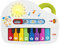 Fisher-Price - Pianoforte di Cagnolino Ridi & Impara, Pianoforte Giocattolo Portatile con Luci, Musica, Versi degli Animali,Educativi, 6+ Mesi, Edizione Inglese+Italiano+Portoghese+Spagnolo, HHX13