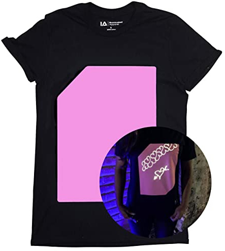 Illuminated Apparel Leuchtet Im Dunkeln Interaktives Leucht-T-Shirt