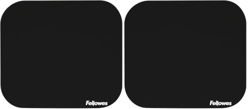 Fellowes Tapis de Souris Noir (Lot de 2)
