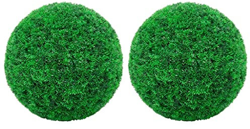 AJJHUUKI Home & Garden Artikel - Künstliche Buchsbaumkugeln 2 Stück 45 cm