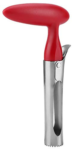 Levatorsolo per Mele, Levatorsolo per Mele in Acciaio Inox e Affettatrice con Manico in Plastica per Mele, Pere e Altri Frutti