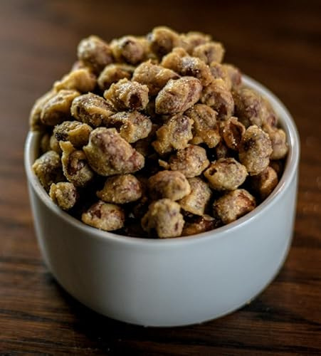 Beer Nuts 1kg – Traditional Original Style Roasted and Salted Red Skin Peanuts Salty Coated with Skin On Seasoned Salt Smoked Smokey Roast Flavoured Batter Crunchy Peanut Pub Nuts Bar Snack