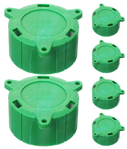 KONTONTY 13-Polige Anhängerstecker Schutzkappe Staubdicht Wasserdichte Abdeckung Für Wohnwagen Und Elektroauto Steckdose 2.05X1.61X1.10 Zoll