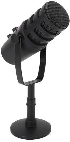 Elprico Micrófono USB, Micrófonos de PC de la Computadora del Condensador, Plug & Play Gaming para Laptop, Micrófono con Cable de Alta Sensibilidad para la Computadora de Transmisión de