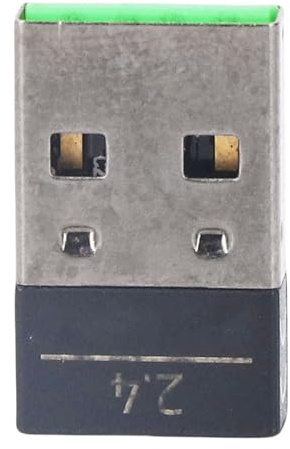 Denash Adaptador de Mouse Inalámbrico de Baja Latencia Receptor USB, 2,4 G de Tecnología Inalámbrica Adaptador de Receptor USB para Basilisk X HyperSpeed, con Excelente Tecnología