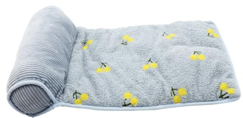 TOYANDONA Warmes Waschbares Welpen und Katzenbett aus Weiche Haustiermatte Geeignet für Kleine Hunde und Katzen Komfortables Schlafkissen für Zuhause und Unterwegs