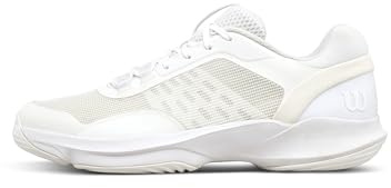 Wilson Hurakn Pro V2 Men's Padel Shoe - White/White/White, Size 8.5 US