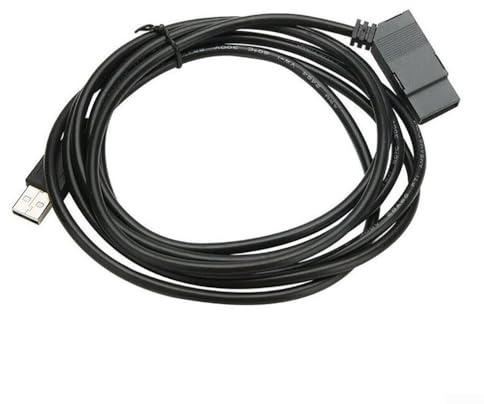 6ED1057-1AA01-0BA0 - Cable de programación para Siemens LOGO PLC, adaptador USB a serie con aislamiento óptico, cable negro de 3 m, para WIN7/XP