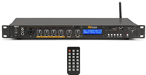 Power Dynamics PD PDC75 Multimedia Player with Bluetooth, USB Media Playback and FM Radio, Versatile Audio Streaming Device for Home or Car Sound Systems, Compact Wireless Stereo Receiver