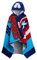 Marvel Toalla con Capucha Captain America 100% algodón Avengers Poncho Toalla de Playa para niños Toalla de baño Bata de baño para Chicos