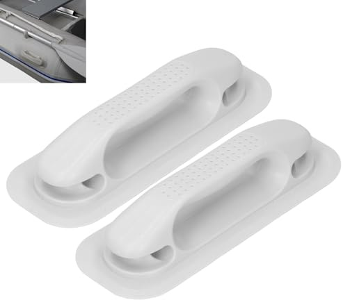 Schlauchboot Griff, PVC Tragbar Boots Haltegriff, Aufblasbare Bootsgriff Handlauf für Fischerboot Raft Kanu Floß Kajak Surfbrett Zubehör, 2 Stück, PVC Material, für Yachten Schlauchboote Kajaks Kanus