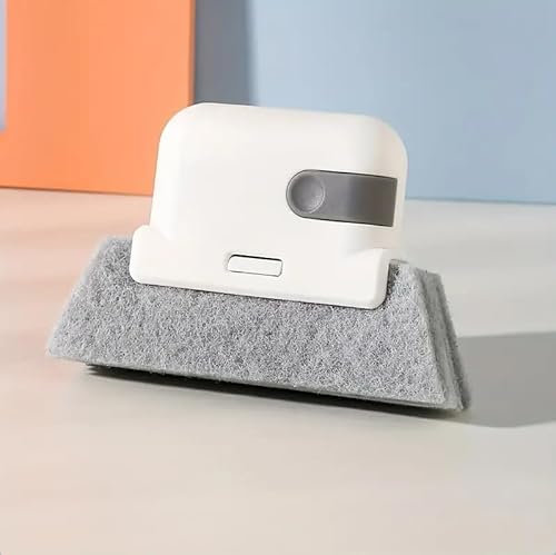 2 Cepillos Multiusos Ideal Limpieza Ranuras, Esquinas, Railes de Ventanas, Cocinas, Baños. Kit de 2 Cepillos con recojedor Incluido.