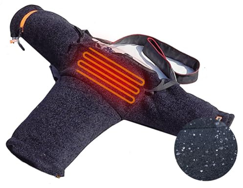 Protection Contre Le Froid pour Appareil Photo – Enveloppe chauffante pour Objectif | Manchon Isolant électrique, Chauffe-Appareil Photo résistant intempéries, enveloppe réglable avec contrôle de