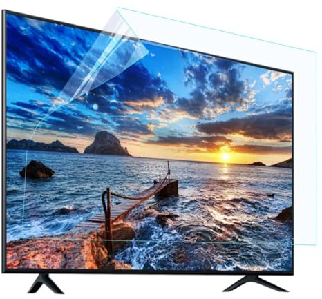KELUNIS Protecteur d'écran de télévision de film antireflet mat antireflet 40-50 pouces Anti-lumière bleue, fatigue oculaire pour LCD, LED, 4K OLED ET QLED HDTV,47 in(1044 * 590mm)