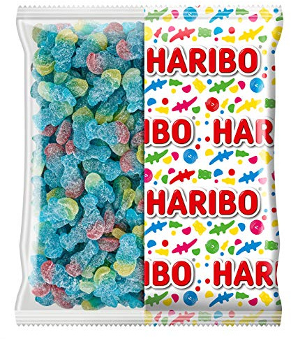 HARIBO, Les Schtroumpfs Pik Bonbons Gélifiés et acidulés Sachet Vrac 2 kg