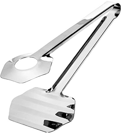 Westmark Spargel-/Servierzange, Länge: 24,2 cm, Rostfreier Edelstahl, Farbe: Silber, 12802270