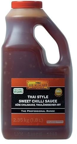 Lee Kum Kee Süße Chilisauce – Fruchtig-milde Chilisauce thailändischer Art – PET-Flasche – 1 x 1,8 l