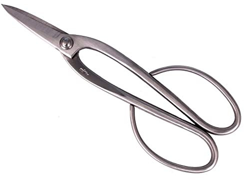 Ryuga Bonsai - Schere 200 mm Edelstahl gebürstet in Japanqualität 60803