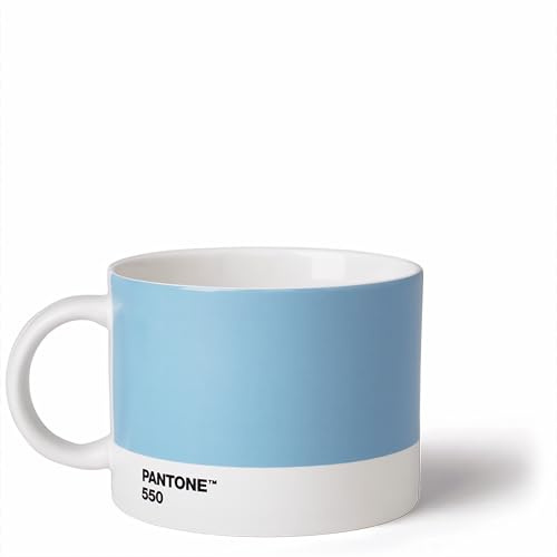 Pantone Teebecher, Porzellan, Light Blue 550, 10.4 x 10.4 x 8 cm, 101050550