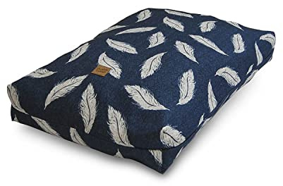 Danish Design Retreat Bettdecke für Hunde/Welpen, 71 x 98 cm, Marineblau/Stein