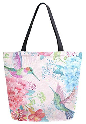 Van Gogh Handtasche mit Mandelblumen-Motiv und Baum aus Segeltuch, für Damen, lässige Schultertasche, Handtasche mit Blumenmotiv, wiederverwendbar, strapazierfähig, Einkaufstasche, Einkaufst